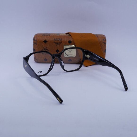 MCM MW5008-D 001 Geometric Eyeglasses - Black 54mm - Picture 3 of 9